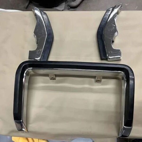 1971 Chevy Impala Caprice front and rear bumper guard set