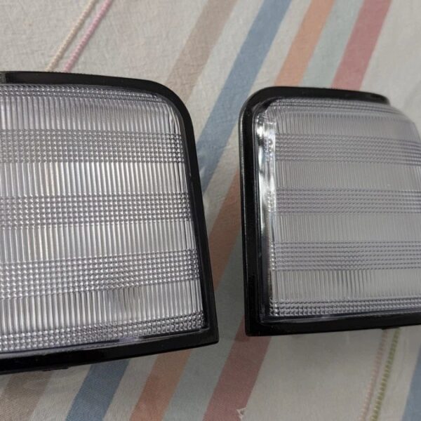87-88 Cutlass Supreme Calais 442 euro clear black marker lights lens set