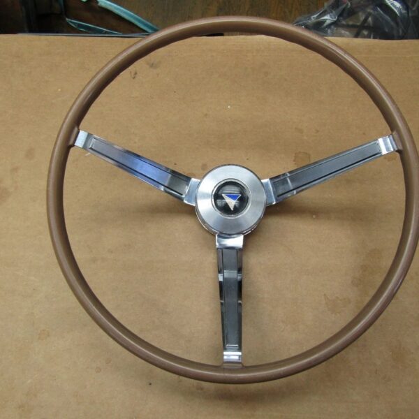 1965 1966 1967 Plymouth Deluxe Sport Mopar simulation wood sport steering wheel