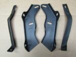 1971 1972 Buick Skylark restored rear bumper bracket set