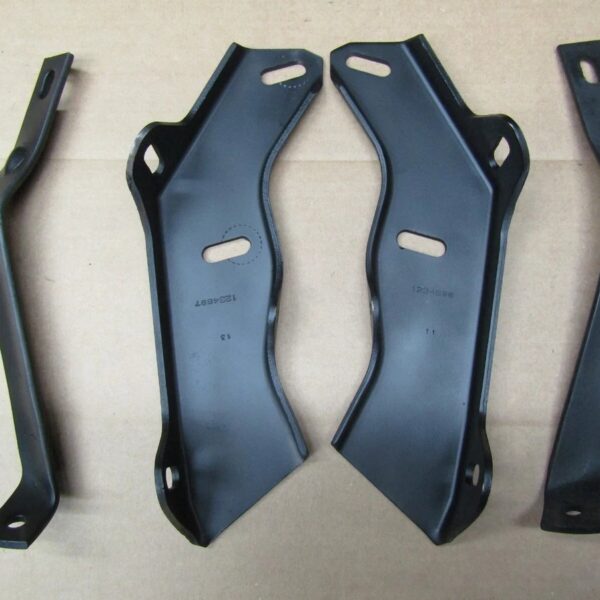 1971 1972 Buick Skylark restored rear bumper bracket set
