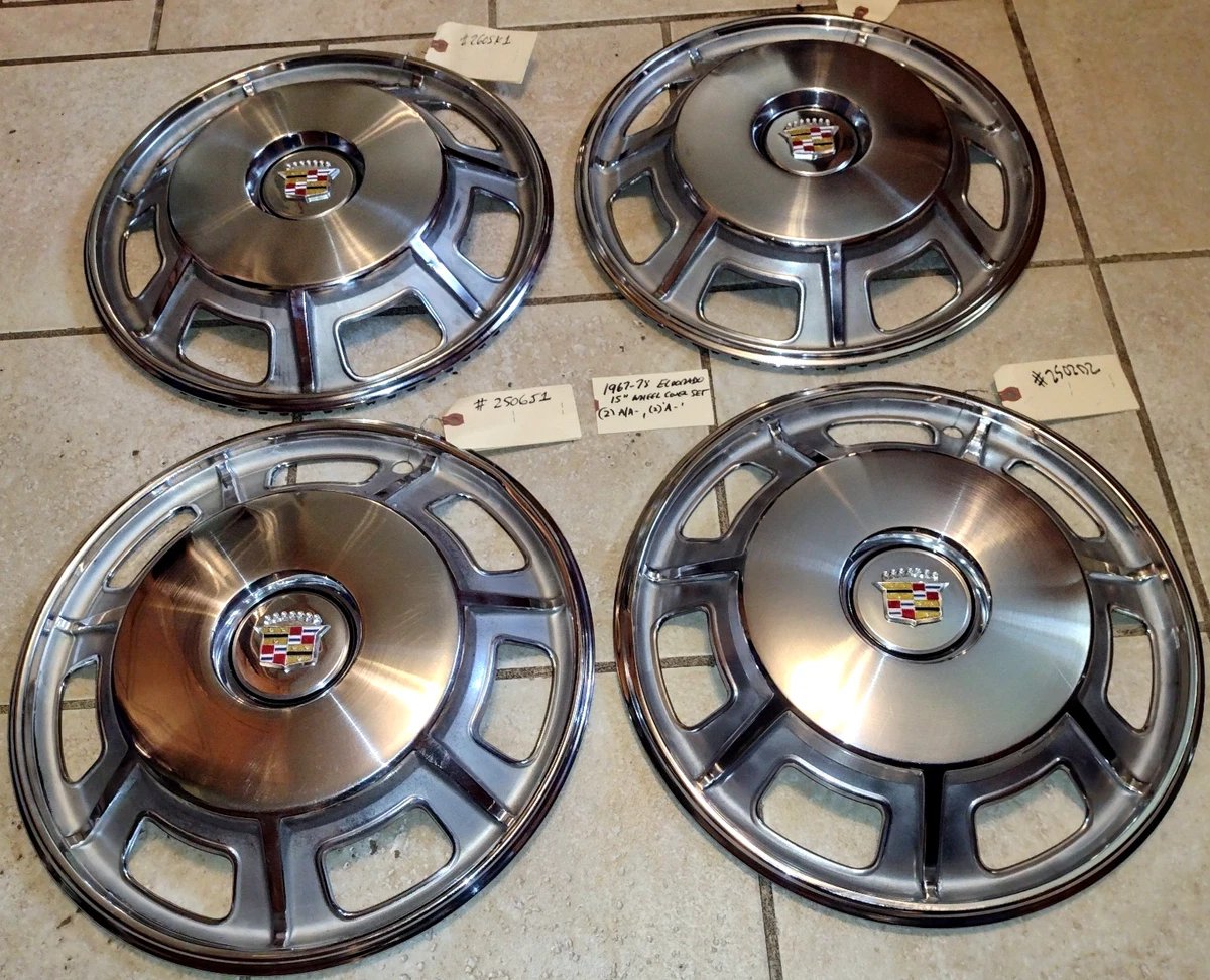 1967-1978 Cadillac Eldorado wheel covers hubcaps