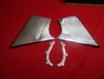 1958 Bel Air 2 door hardtop sport coupe sail panel trim C pillar molding